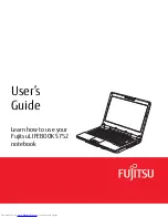 Предварительный просмотр 2 страницы Fujitsu LifeBook S752 User Manual