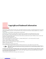 Предварительный просмотр 3 страницы Fujitsu LifeBook S752 User Manual