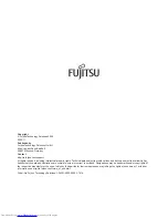 Предварительный просмотр 4 страницы Fujitsu Lifebook S760 Operating Manual