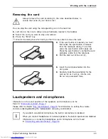 Предварительный просмотр 47 страницы Fujitsu Lifebook S760 Operating Manual