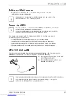 Предварительный просмотр 51 страницы Fujitsu Lifebook S760 Operating Manual