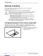 Предварительный просмотр 56 страницы Fujitsu Lifebook S760 Operating Manual