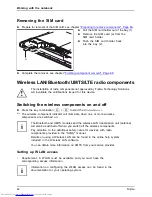 Предварительный просмотр 48 страницы Fujitsu Lifebook S904 Operating Manual