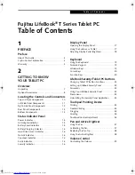 Preview for 3 page of Fujitsu Lifebook T3010 User Manual