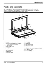 Preview for 13 page of Fujitsu Lifebook T580 Operating Manual