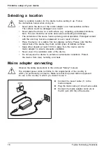 Preview for 20 page of Fujitsu Lifebook T580 Operating Manual