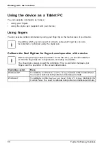 Preview for 34 page of Fujitsu Lifebook T580 Operating Manual