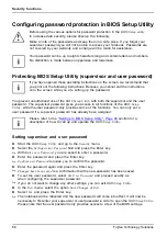 Preview for 72 page of Fujitsu Lifebook T580 Operating Manual