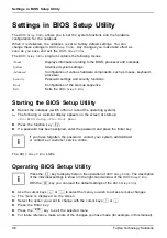 Preview for 100 page of Fujitsu Lifebook T580 Operating Manual