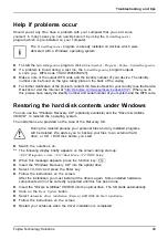 Preview for 103 page of Fujitsu Lifebook T580 Operating Manual