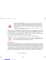 Preview for 62 page of Fujitsu Lifebook T580 User Manual