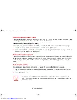 Preview for 70 page of Fujitsu Lifebook T580 User Manual