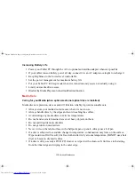 Preview for 113 page of Fujitsu Lifebook T580 User Manual