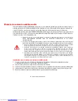 Preview for 255 page of Fujitsu Lifebook T580 User Manual