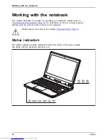 Preview for 24 page of Fujitsu LIFEBOOK T725 Operating Manual