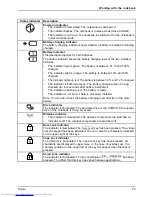 Preview for 25 page of Fujitsu LIFEBOOK T725 Operating Manual