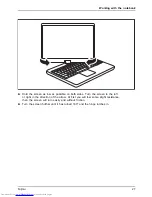 Preview for 29 page of Fujitsu LIFEBOOK T725 Operating Manual