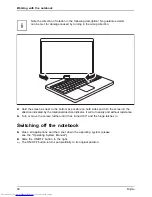 Preview for 32 page of Fujitsu LIFEBOOK T725 Operating Manual