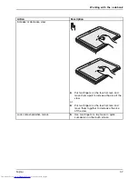 Preview for 39 page of Fujitsu LIFEBOOK T725 Operating Manual