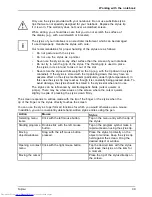 Preview for 41 page of Fujitsu LIFEBOOK T725 Operating Manual