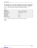 Preview for 110 page of Fujitsu LIFEBOOK T725 Operating Manual