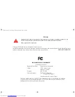 Preview for 4 page of Fujitsu Lifebook T730 User Manual