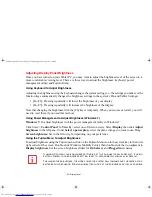 Preview for 38 page of Fujitsu Lifebook T730 User Manual