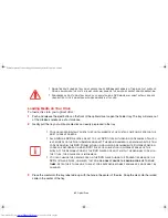 Preview for 96 page of Fujitsu Lifebook T730 User Manual