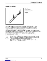 Preview for 37 page of Fujitsu LIFEBOOK T734 Operating Manual