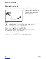 Preview for 66 page of Fujitsu LIFEBOOK T734 Operating Manual