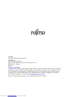 Предварительный просмотр 4 страницы Fujitsu LifeBook T901 Series Operating Manual