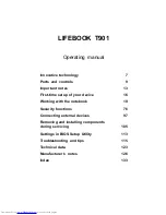 Предварительный просмотр 5 страницы Fujitsu LifeBook T901 Series Operating Manual