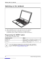 Предварительный просмотр 26 страницы Fujitsu LifeBook T901 Series Operating Manual