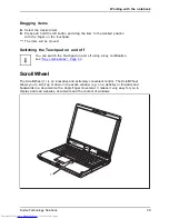 Предварительный просмотр 43 страницы Fujitsu LifeBook T901 Series Operating Manual