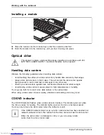 Предварительный просмотр 60 страницы Fujitsu LifeBook T901 Series Operating Manual