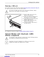 Предварительный просмотр 71 страницы Fujitsu LifeBook T901 Series Operating Manual