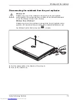 Предварительный просмотр 79 страницы Fujitsu LifeBook T901 Series Operating Manual