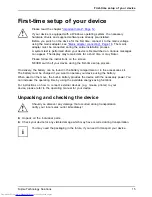 Предварительный просмотр 19 страницы Fujitsu LifeBook T902 Operating Manual