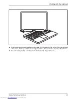 Предварительный просмотр 27 страницы Fujitsu LifeBook T902 Operating Manual