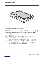 Предварительный просмотр 28 страницы Fujitsu LifeBook T902 Operating Manual