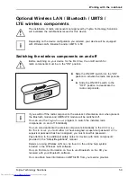 Предварительный просмотр 63 страницы Fujitsu LifeBook T902 Operating Manual