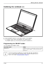 Preview for 29 page of Fujitsu LIFEBOOK T937 Operating Manual