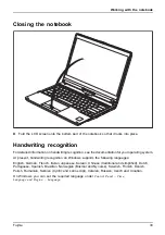 Preview for 35 page of Fujitsu LIFEBOOK T937 Operating Manual