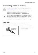 Preview for 73 page of Fujitsu LIFEBOOK T937 Operating Manual