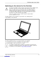 Предварительный просмотр 23 страницы Fujitsu LIFEBOOK TH4410 Operating Manual