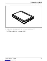 Preview for 31 page of Fujitsu LIFEBOOK TH4410 Operating Manual