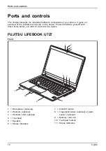 Preview for 14 page of Fujitsu LIFEBOOK U727 Operating Manual