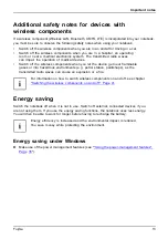 Preview for 17 page of Fujitsu LIFEBOOK U7311 Operating Manual