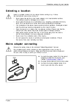 Предварительный просмотр 21 страницы Fujitsu LIFEBOOK U7311 Operating Manual