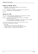 Preview for 46 page of Fujitsu LIFEBOOK U7311 Operating Manual